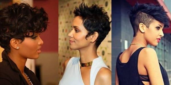 Short Hairstyles For African American Women With Round Faces With Short Hairstyles For African American Women With Round Faces (View 2 of 20)