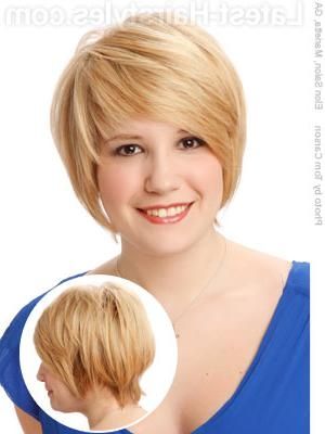 Short Hairstyles For Chubby Cheeks – Hairstyle Foк Women & Man Intended For Short Hairstyles For Big Cheeks (View 18 of 20)