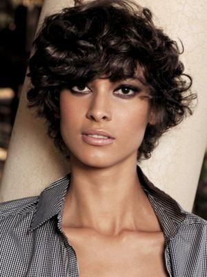 Short Hairstyles For Curly Hair | Hairstyles, Nail Designs In Short Haircuts For Naturally Curly Hair And Round Face (View 11 of 20)