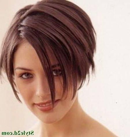 Short Hairstyles For Straight Thick Hair 2014 | Short Hairstyles Throughout Short Hairstyles For Straight Thick Hair (View 5 of 20)