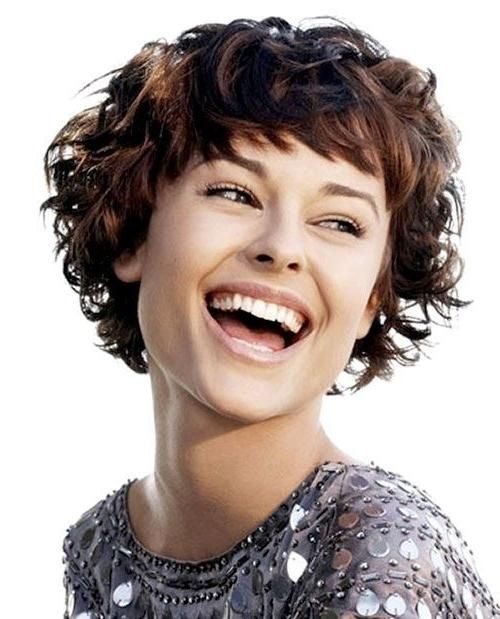 Short Hairstyles For Thick Curly Hair Short Hairstyle For Thick Intended For Thick Curly Hair Short Hairstyles (View 13 of 20)