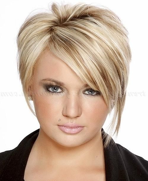 Short Hairstyles With Long Bangs – Short Asymmetrical Hairstyle In Asymmetrical Short Haircuts For Women (View 13 of 20)