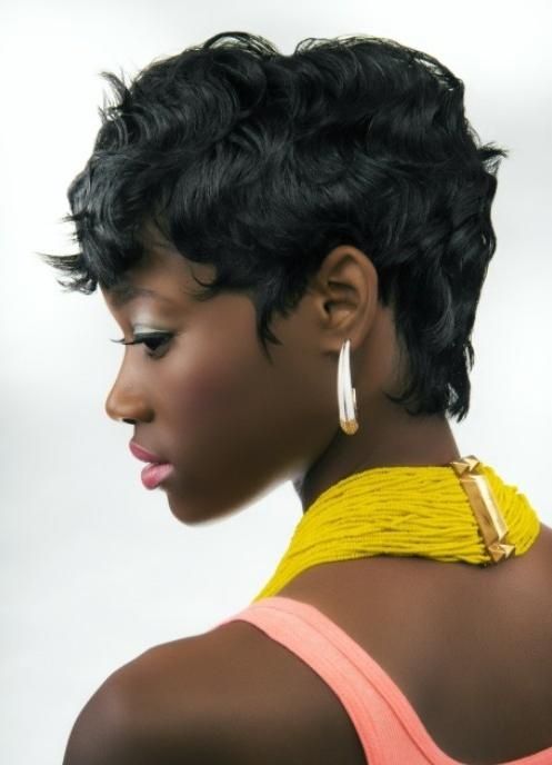 Tapered Hairstyles For Short Hair Summer Hairstyles For Short Hair Inside Short Haircuts For Black Women With Fine Hair (View 3 of 20)