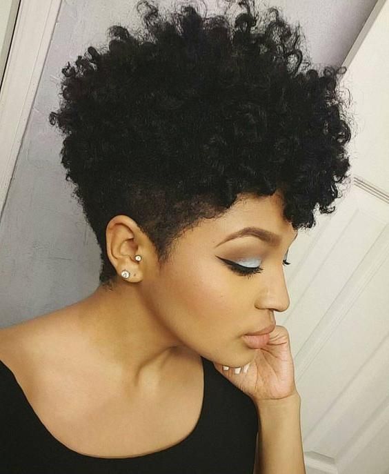 The 25+ Best Short Afro Hairstyles Ideas On Pinterest | Afro Hair Inside Afro Short Hairstyles (View 15 of 20)