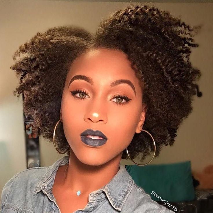 The 25+ Best Short Afro Hairstyles Ideas On Pinterest | Afro Hair With Regard To Afro Short Haircuts (View 18 of 20)