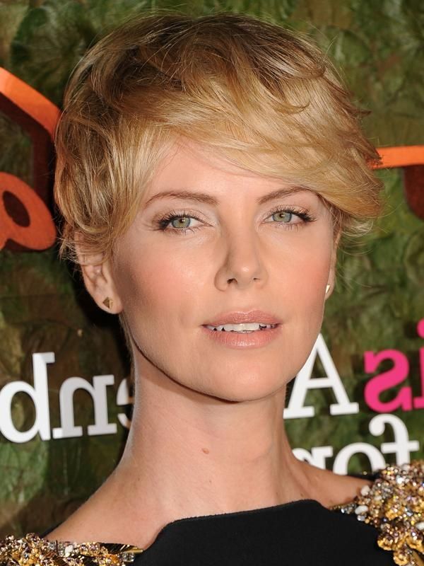 The 7 Celebrities With The Cutest Short Haircuts – Hair World Magazine With Regard To Charlize Theron Short Haircuts (View 11 of 20)