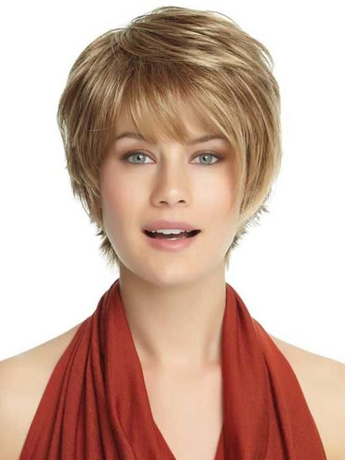 Trendy Bang Haircuts For Round Face – Hairzstyle : Hairzstyle Within Short Haircuts With Bangs For Round Face (Gallery 19 of 20)