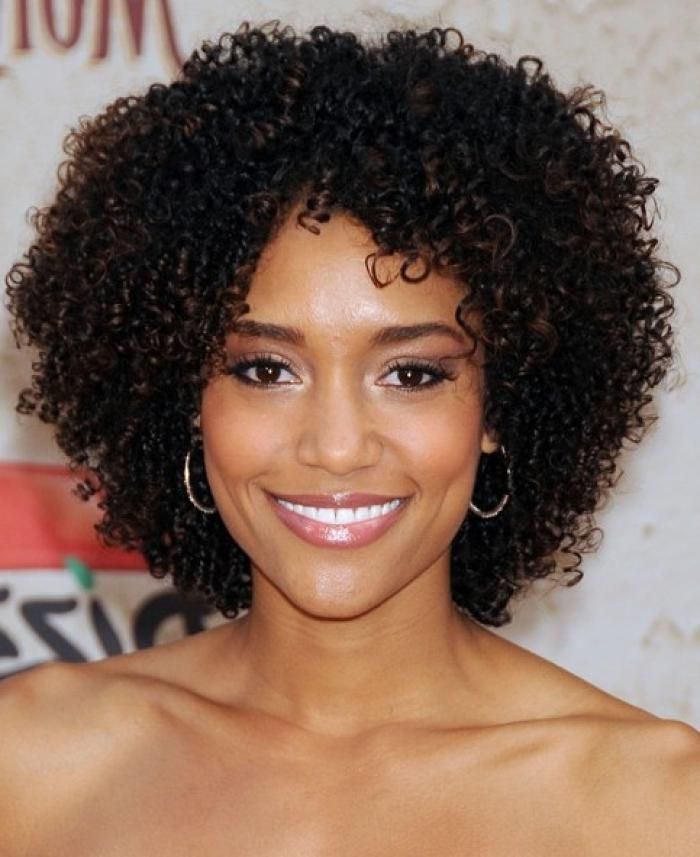 Women Hairstyles : Short Curly Haircuts For Black Hair The Regarding Short Haircuts For Black Curly Hair (Gallery 19 of 20)