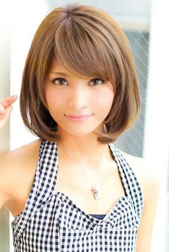 10 Cute Short Hairstyles For Asian Women Within Cute Asian Haircuts With Bangs (Gallery 19 of 20)
