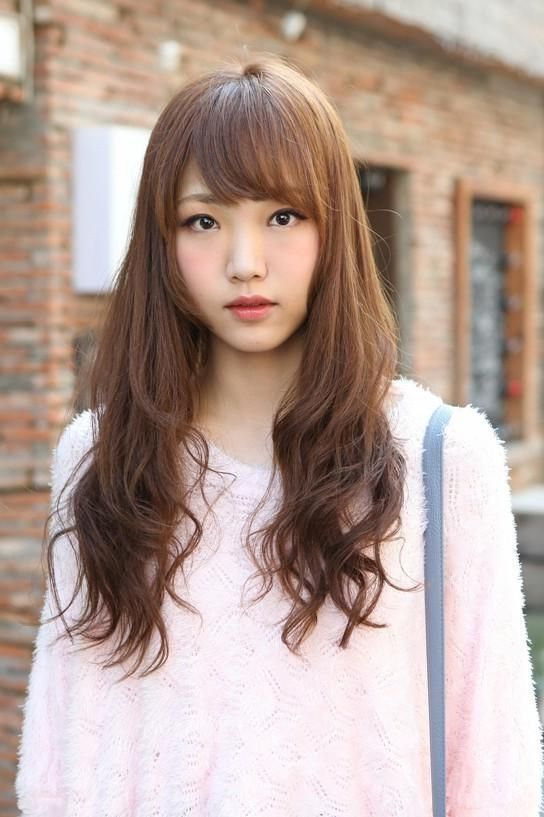 15 Ideas Of Cute Korean Hairstyles For Girls With Long Hair Intended For Cute Korean Hairstyles (View 14 of 20)