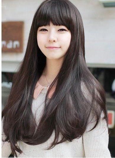 15 Inspirations Of Long Hairstyles For Korean Women Intended For Asian Hairstyles For Young Women (View 20 of 20)
