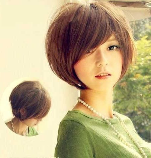 20 Cute Haircuts For Short Hair | Short Hairstyles & Haircuts 2017 Inside Cute Asian Haircuts With Bangs (View 15 of 20)