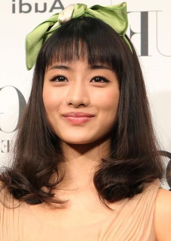 50 Trendy And Easy Asian Girls' Hairstyles To Try Inside Asian Haircuts With Bangs (View 11 of 20)