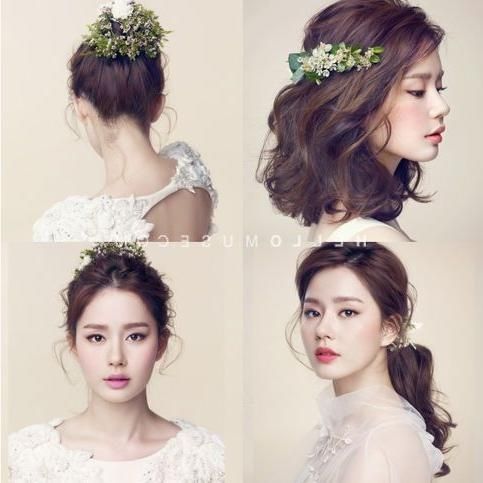 Best 25+ Korean Wedding Makeup Ideas On Pinterest | Asian Makeup Inside Asian Hairstyles For Wedding (View 7 of 20)