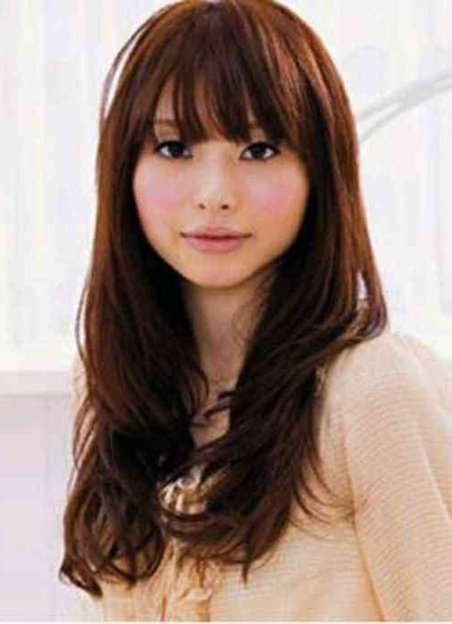 Best Hairstyles For Asian Round Faces – Hairstyles Wordplaysalon Intended For Asian Haircuts For Round Face (Gallery 19 of 20)