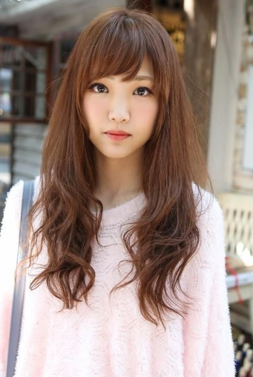 Cute Asian Long Hairstyle With Bangs – Hairstyles Weekly With Regard To Asian Hairstyles With Bangs (View 6 of 20)
