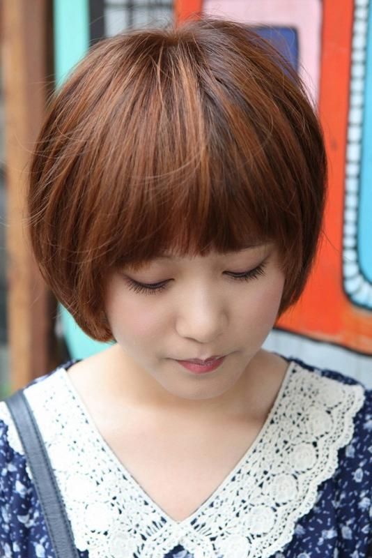 Cute Korean Bob Hairstyle With Blunt Bangs – Latest Korean Pertaining To Cute Korean Hairstyles For Short Hair (View 4 of 20)