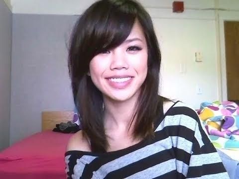 How To Style Side Swept Bangs – Youtube Pertaining To Asian Hairstyles With Side Bangs (View 14 of 20)