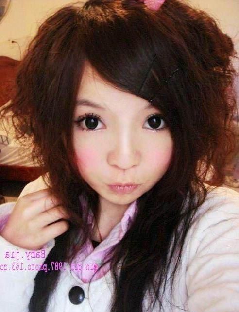 New Hairstyle Trends Belenxe For You: Cute Asian Hairstyle: Fei With Regard To Cute Asian Haircuts With Bangs (View 13 of 20)