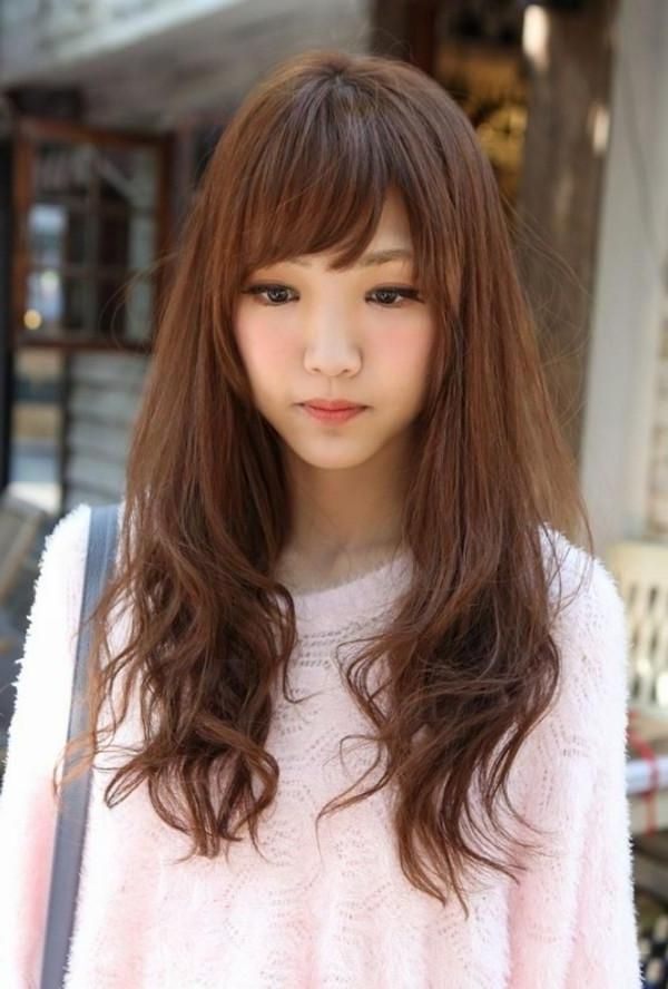 Photo Gallery Of Cute Korean Hairstyles For Girls With Long Hair In Cute Korean Hairstyles (View 3 of 20)