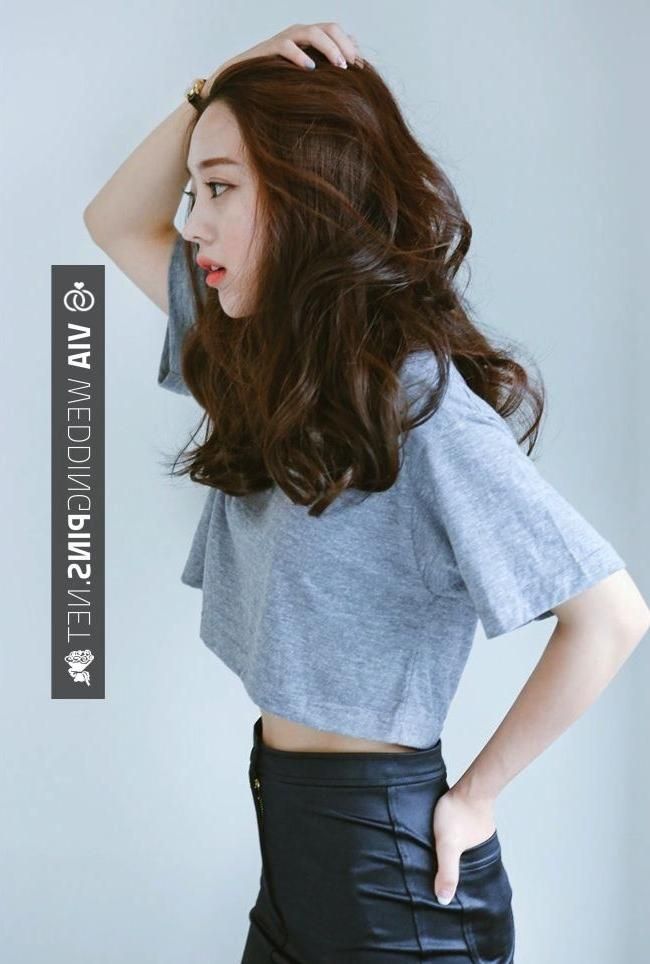 The 25+ Best Korean Medium Hairstyles Ideas On Pinterest | Korean Throughout Medium Korean Hairstyles (View 10 of 20)