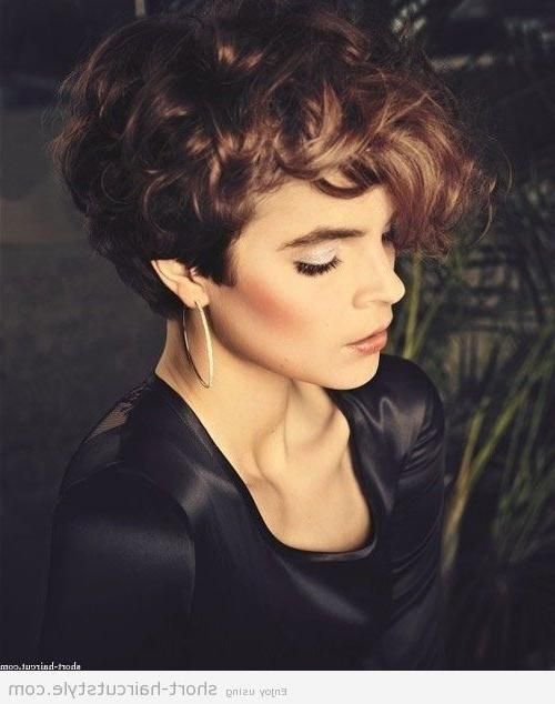 12 Short Hairstyles For Curly Hair – Popular Haircuts Inside Most Recent Short Curly Pixie Haircuts (View 12 of 20)