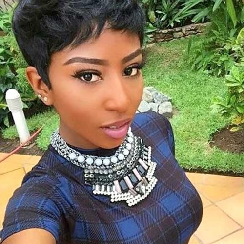 15+ Black Girls With Short Hair (View 9 of 20)