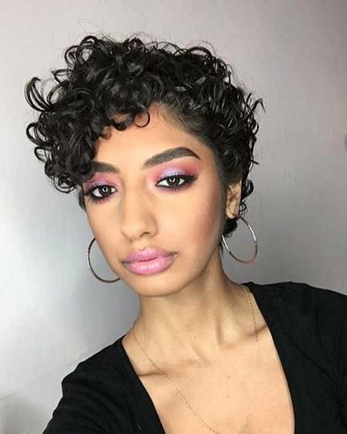2017 Naturally Curly Pixie Haircuts Throughout Incredble Curly Pixie Cuts You Will Love (View 5 of 20)