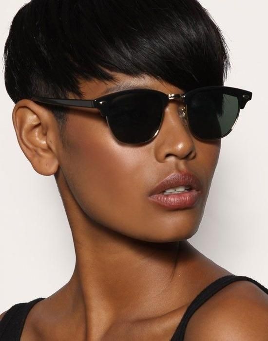 2017 Pixie Haircuts For Black Women Regarding 28 Trendy Black Women Hairstyles For Short Hair – Popular Haircuts (Gallery 19 of 20)