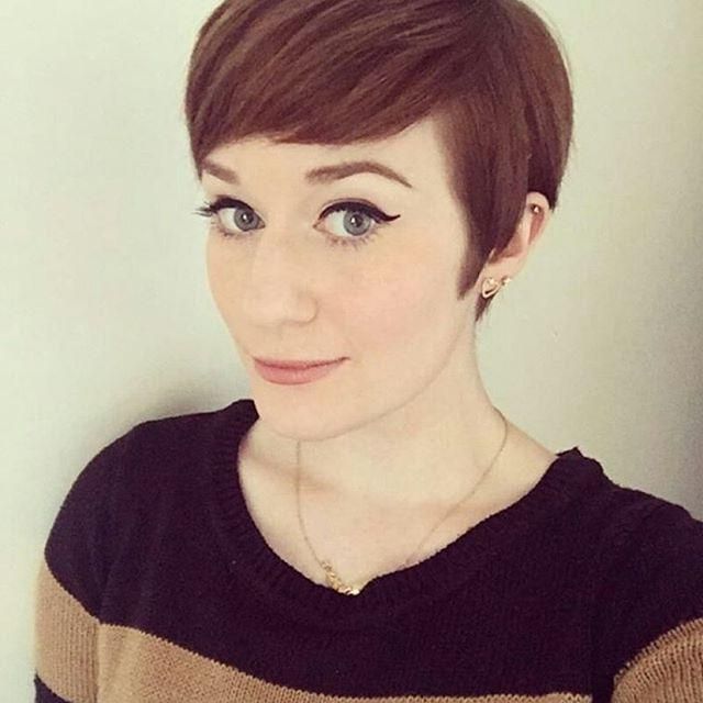 2018 Fringe Pixie Haircuts Regarding 21 Gorgeous Short Pixie Cuts With Bangs (View 9 of 20)