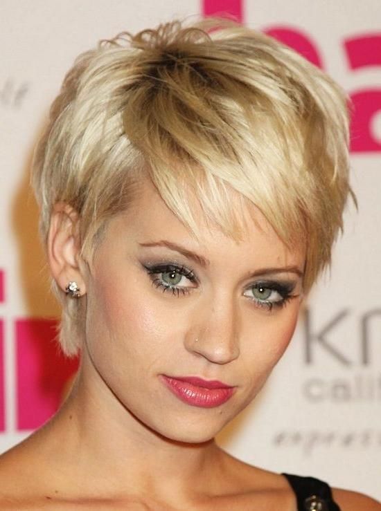 2018 Pixie Haircuts For Diamond Shaped Face Regarding 16 Best Diamond Styles Images On Pinterest (View 16 of 20)