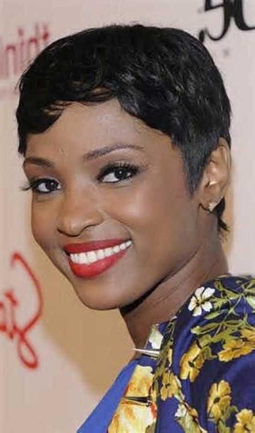 2018 Short Pixie Haircuts For Black Women With 20 Short Pixie Haircuts For Black Women Short Hairstyles  (View 2 of 20)