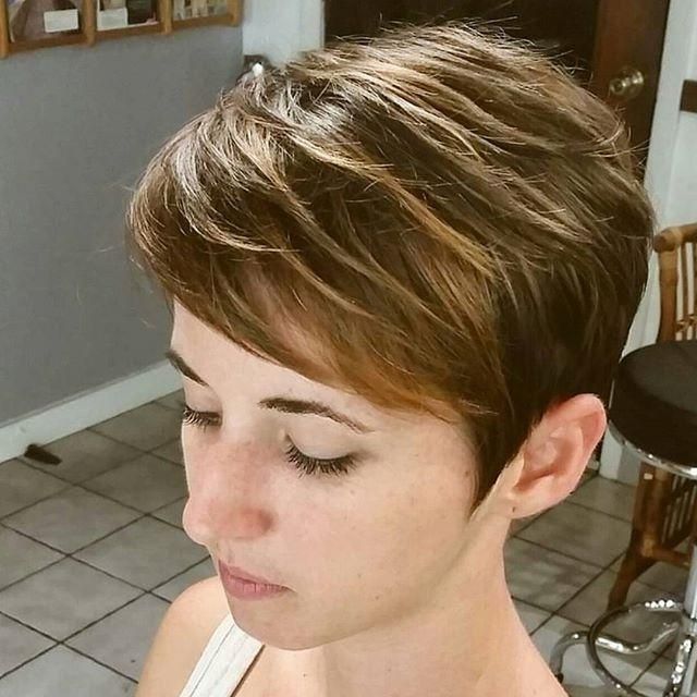 21 Flattering Pixie Haircuts For Round Faces – Pretty Designs Within Most Popular Pixie Haircuts For Round Faces (View 11 of 20)