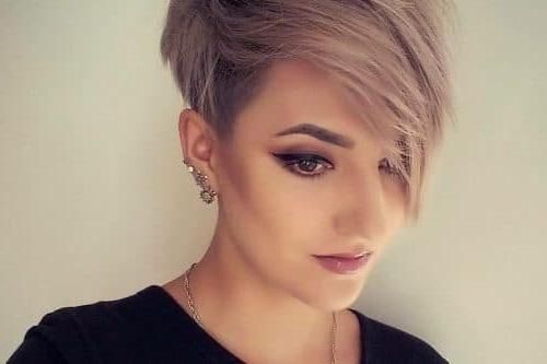 28 Cutest Pixie Cut Ideas Trending For 2018 Regarding Favorite Short Pixie Haircuts With Bangs (View 14 of 20)