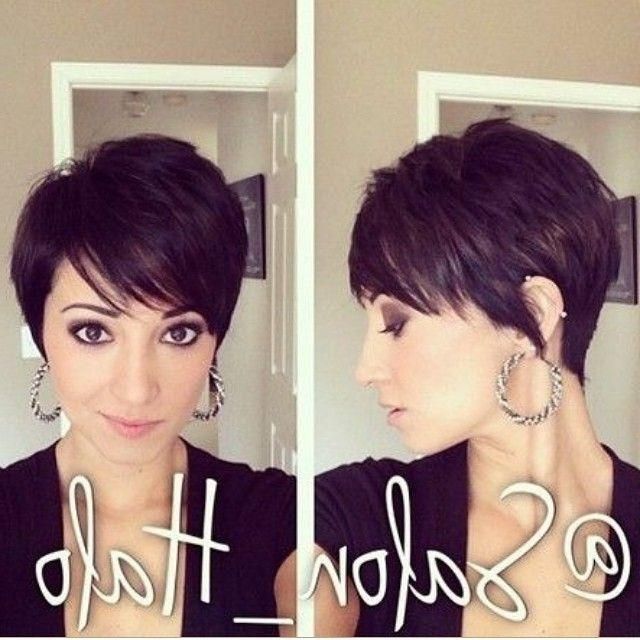 30 Hottest Pixie Haircuts 2018 – Classic To Edgy Pixie Hairstyles Regarding Popular Classic Pixie Haircuts (View 18 of 20)