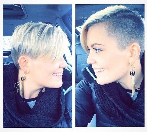 32 Stylish Pixie Haircuts For Short Hair – Popular Haircuts With 2018 Clippered Pixie Haircuts (View 5 of 20)