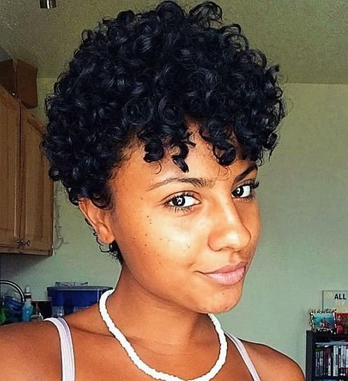 40 Hottest Short Wavy, Curly Pixie Haircuts 2018 – Pixie Cuts For Intended For Well Liked Pixie Haircuts For Natural Hair (View 13 of 20)