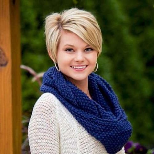 52 Short Hairstyles For Round, Oval And Square Faces Inside Most Up To Date Pixie Haircuts For Square Face (View 15 of 20)