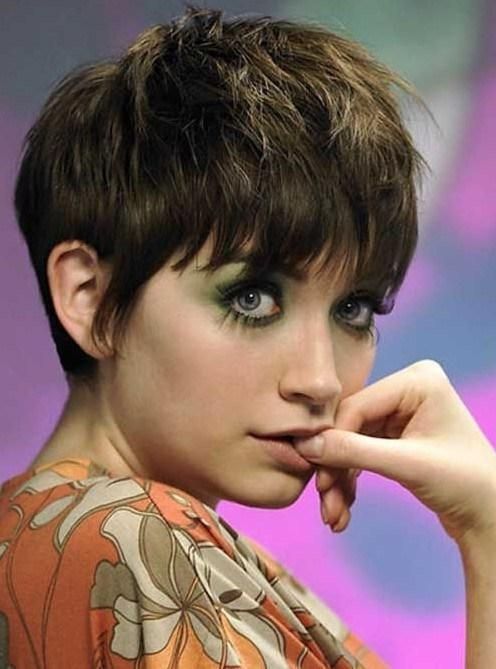 60 Delightful Short Hairstyles For Teen Girls Regarding Popular Unique Pixie Haircuts (View 16 of 20)