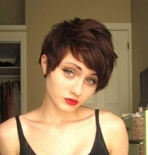 Best And Newest Pixie Haircuts With Long On Top Intended For Pixie Haircuts For Wavy Hair – Find Hairstyle (View 7 of 20)