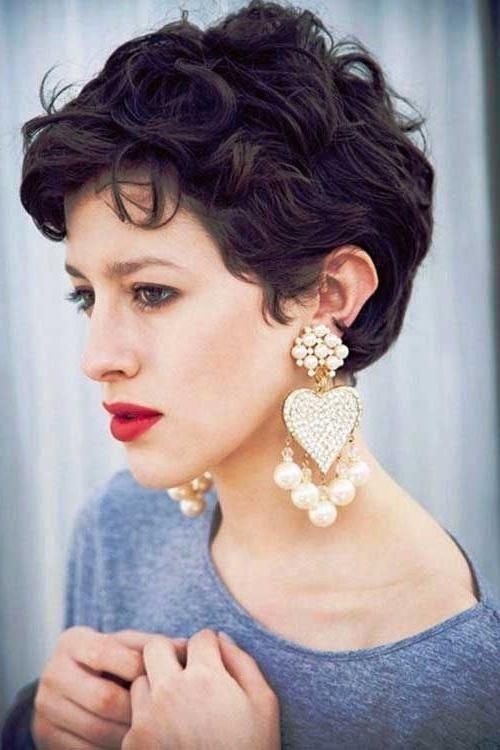 Best Short Curly Hairstyles You'll Fall In Love With – Part 12 Inside Most Popular Short Curly Pixie Haircuts (View 15 of 20)