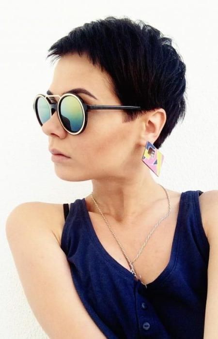 Fashionable Edgy Pixie Haircuts Inside Long And Short Pixie Haircuts (View 15 of 20)