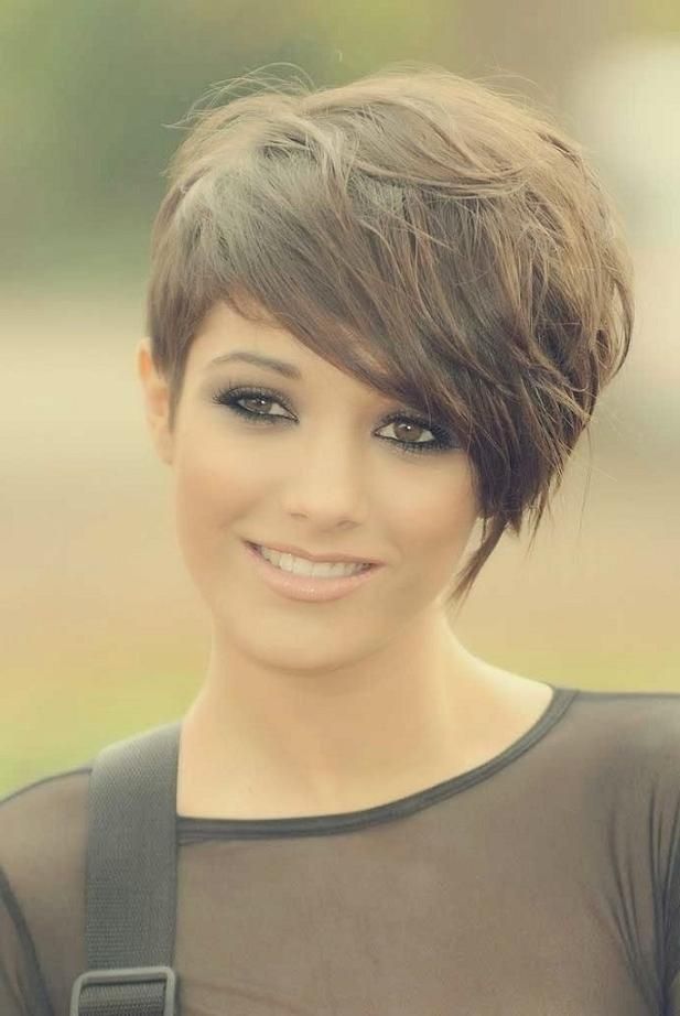 Fashionable Pixie Haircuts For Diamond Shaped Face For 10 Best Hairstyles Diamond Shaped Face (View 2 of 20)