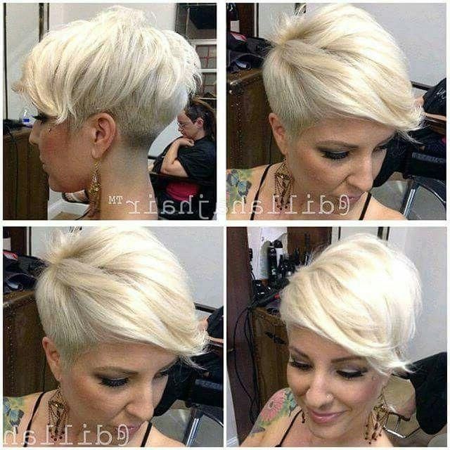 Fashionable Shaved Pixie Haircuts Throughout 30 Hottest Pixie Haircuts 2018 – Classic To Edgy Pixie Hairstyles (View 10 of 20)