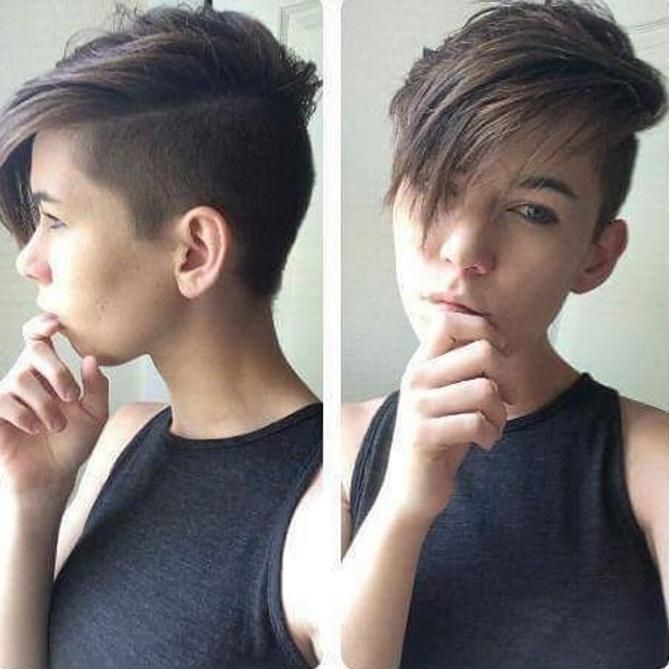 Favorite Clippered Pixie Haircuts In Shaved Pixie Haircut (View 17 of 20)