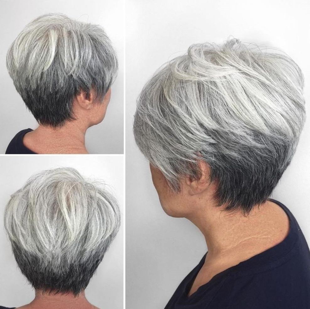 Gray Within Most Up To Date Short Shaggy Gray Hairstyles (View 5 of 15)