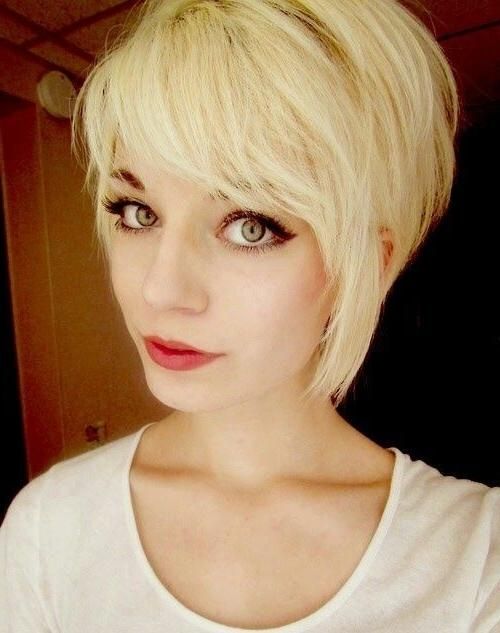 Haircut With Long Bangs 2017 With Regard To Newest Pixie Haircuts With Fringe (View 3 of 20)