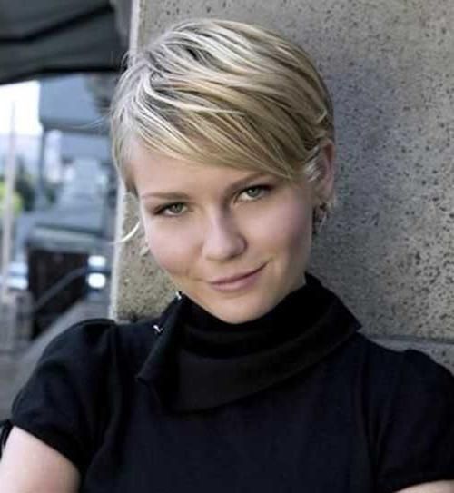 Latest Super Short Pixie Haircuts For Round Faces For 10 New Pixie Hairstyles For Round Faces (View 13 of 20)