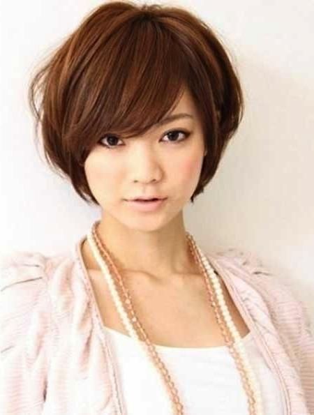 Layered Bob For Asian Women With Round (View 8 of 20)