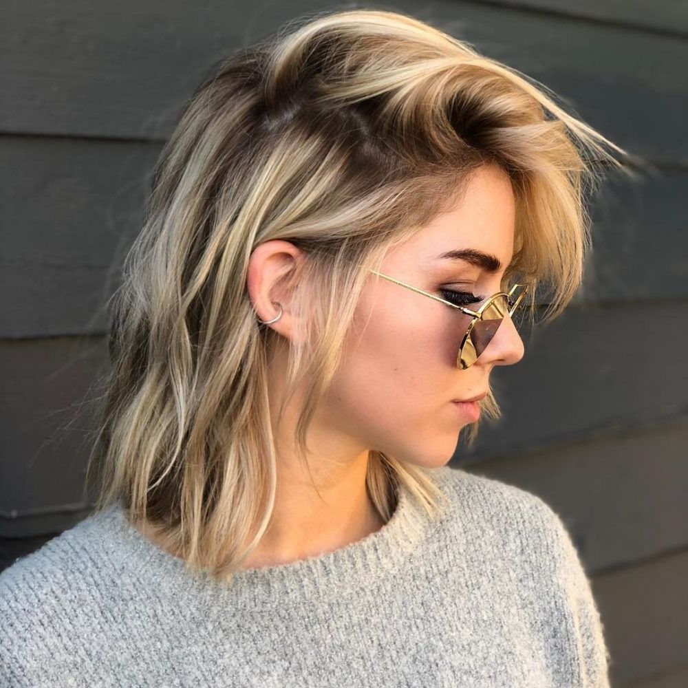 Most Current Short Shaggy Choppy Hairstyles Intended For 37 Short Choppy Haircuts That Are Popular For  (View 13 of 15)